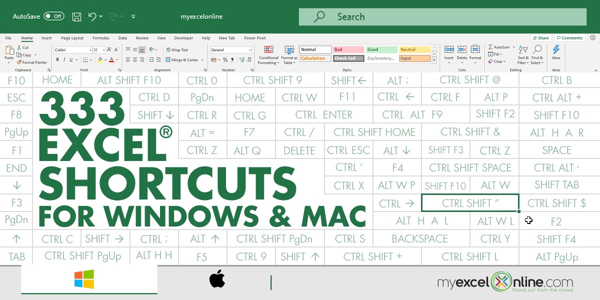 keyboard command for find and replace in excel mac